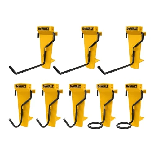 DEWALT ガレージ フック8個セット